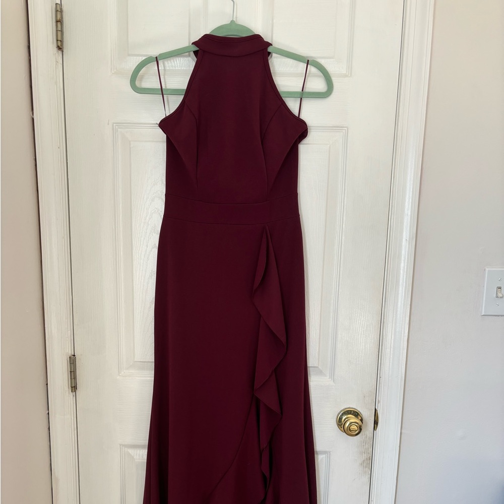 Formal Maroon Dress